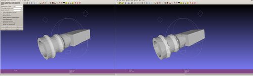 MeshLab simplify